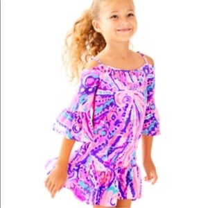Like new Lilly Pulitzer Girls Mini Alanna Dress XL